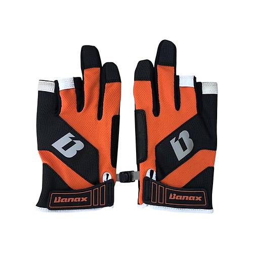 Banax Fishing Gloves Eldiven Orange