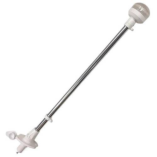 Sealux LED I��kl�, Soketli, Bayrak Dire�i, Seyir Feneri, BEYAZ 60 Cm