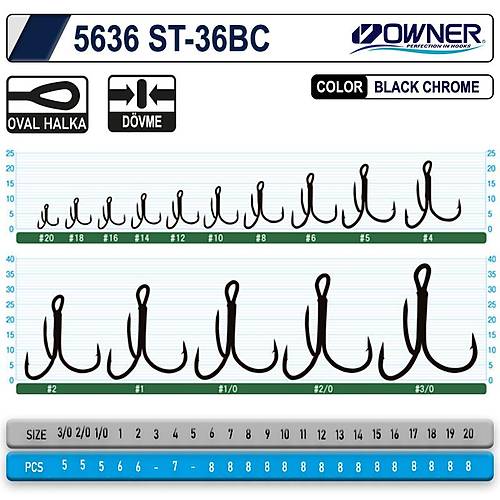 Owner 5636 St-36 Black Chrome �arpma ��ne