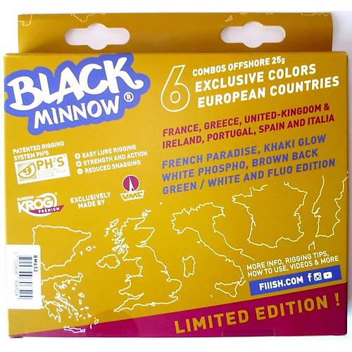 Fiiish BM120/3 BM652 25gr 6 Combos Limited Edition Silikon Yem