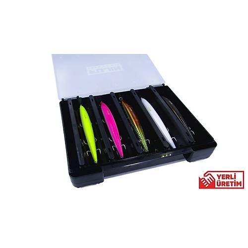 Fujin Tackle Box 145DS �ift Tarafl� Maket Bal�k Kutusu