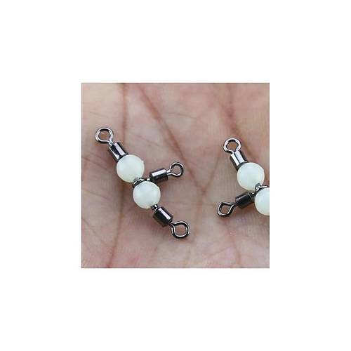 Captain 5049 ��l� Boncuklu F�rd�nd� 10'lu Paket Black Nikel