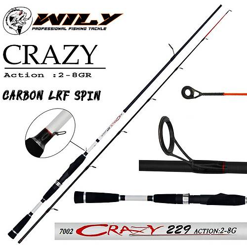 Wily Crazy 2,29 m 2-8 g Lrf Olta Kam���