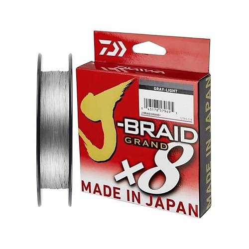 Daiwa J-Braid Grand x8 Gray-Light �p Olta Misinas� 135 mt 0.13 mm