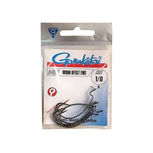 GAMAKATSU HOOK Worm Offset EWG