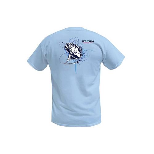 Fujin Seabass T-Shirt Mavi