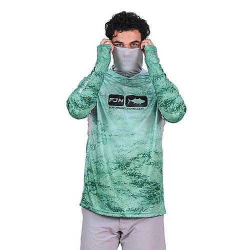 Fujin Pro Angler T-Shirt Green Wave