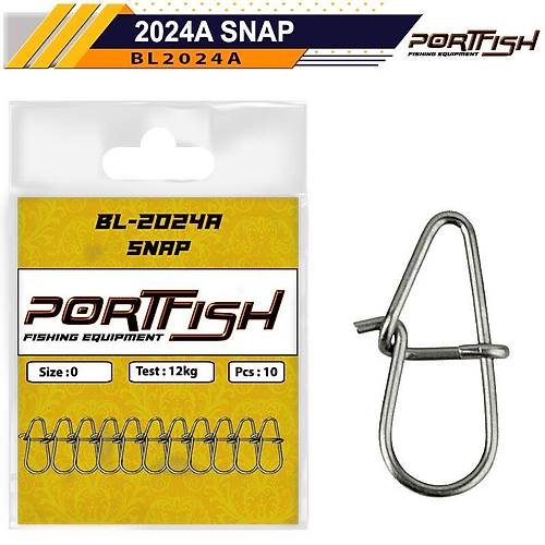 Portfish BL-2004A Snap H Z�vana 10 Pcs