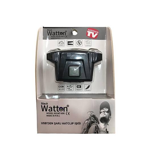 Watton WT-606 �arjl� LED Baret ve �apka Lambas�