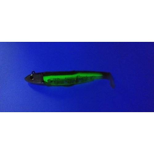 Fiiish BM90/2 BM897 Combo Off Shore 10gr Kaki Shiny Glow Silikon Yem