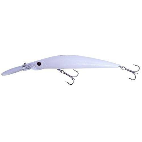 Duo Hacker Slaver Cranking Minnow 105SP SW Suspending  Ivory Pearl