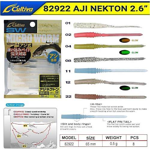 Owner 82922 Aji Nekton Lrf Silikonu 6,5 cm