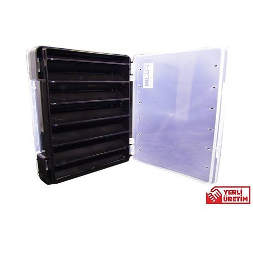 FUJIN Tackle Box 104DS �ift Tarafl� Maket Bal�k Kutusu