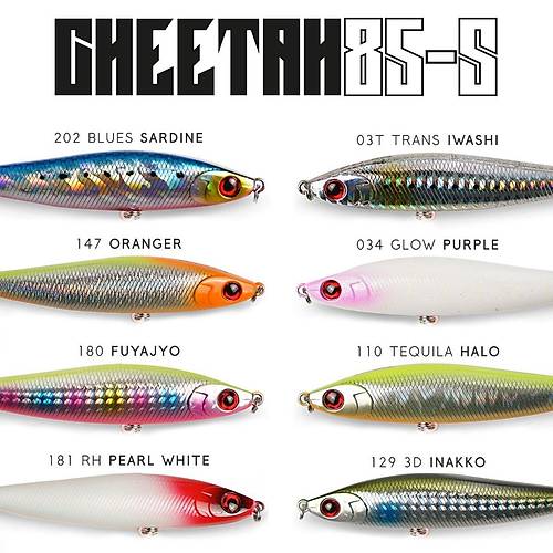 Fujin Cheetah 85S 20gr 8.5cm Maket Bal�k