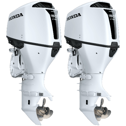 HONDA 150 HP SET EKSTRA UZUN �AFT MAR�LI TR�ML� H�DROL�K D�REKS�YONLU 4 ZANLI DEN�Z MOTORU- BF 150 D XRU + XCRU