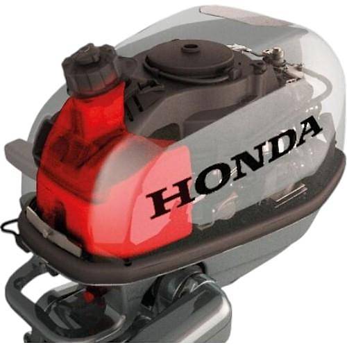 HONDA 6 HP KISA �AFT �STTEN DEPOLU MANUEL 4 ZAMANLI DI�TAN TAKMA DEN�Z MOTORU - BF 6 DH SHNU