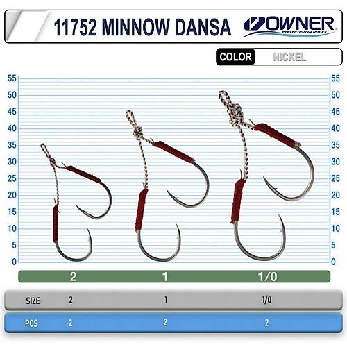 Cultiva 11752 Jig Minnow Dansa Assist ��ne