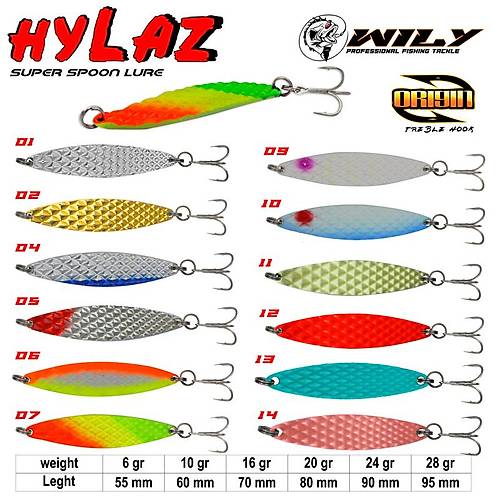 Wily Hylaz Ka��k  10 gr  60 mm - Holograml�