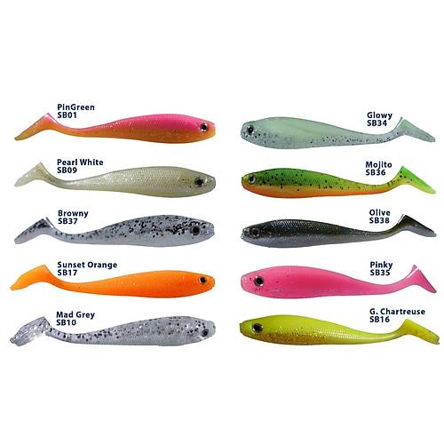 Fujin Duck Tail 9cm Silikon Bal�k