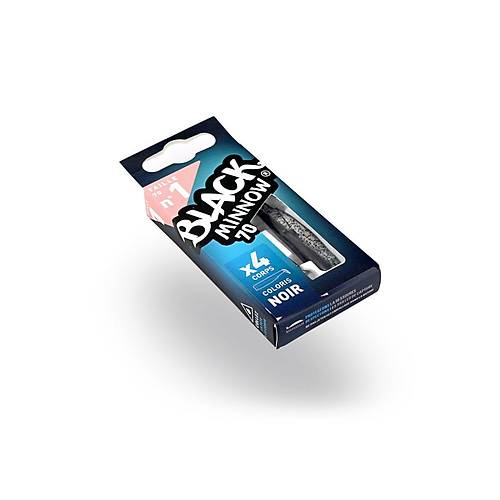 Fiiish Black Minnow 70/1 BM532 4X G�vde Blanc Noir