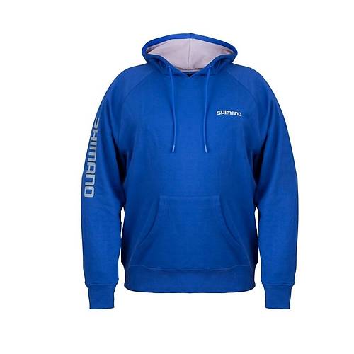 Shimano Sweatshirt SHM Pull Over Hoodie Blue