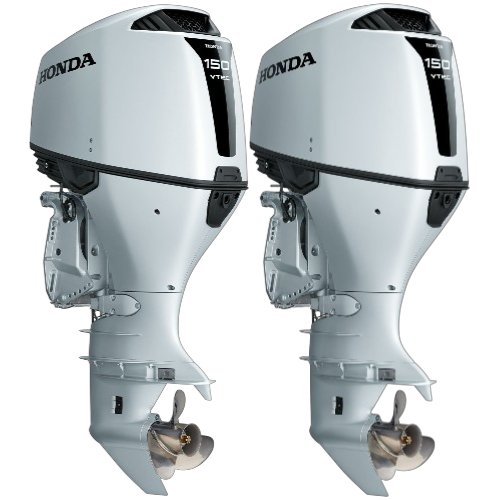 HONDA 150 HP SET EKSTRA UZUN �AFT MAR�LI TR�ML� H�DROL�K D�REKS�YONLU 4 ZANLI DEN�Z MOTORU- BF 150 D XRU + XCRU