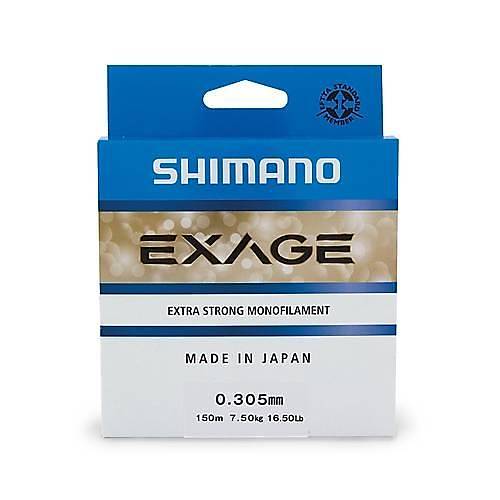 Shimano Exage 150m Steel Grey Monofilament Misina