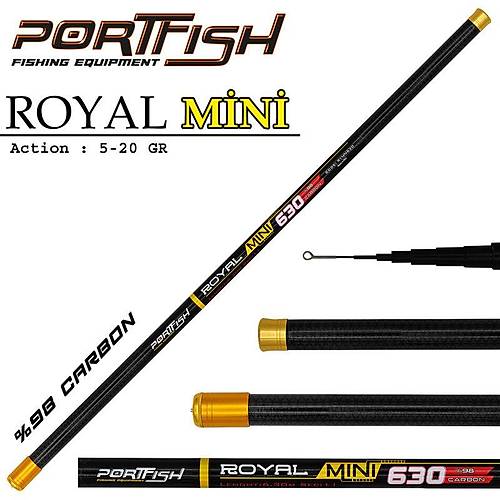 Portfish Mini Royal Carbon G�l Kam��� 720 cm 5-20 gr