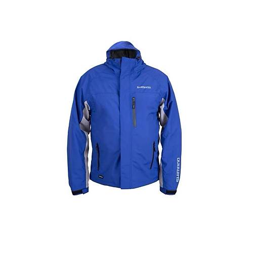 Shimano SHM Rain Jacket Non Padde Blue