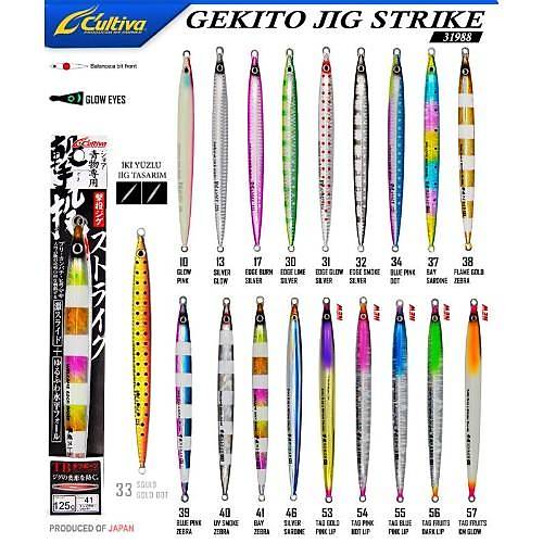 Cultiva 31989 GEKITO JIG STRIKE 150 gr