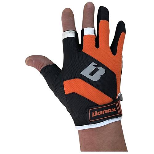 Banax Fishing Gloves Eldiven Orange