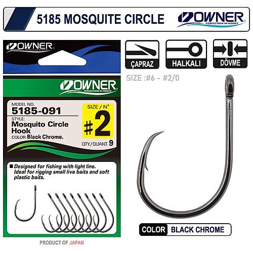 Owner 5185 Mosquito Circle Black Chrome Sinek ��ne