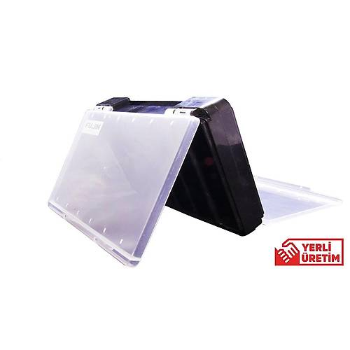 FUJIN Tackle Box 104DS �ift Tarafl� Maket Bal�k Kutusu