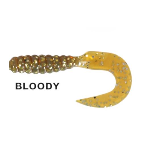 Ryuji Swim Worm TPR 5.5 CM Pk 8 Adet Kokulu Orak Kuyruk Silikon