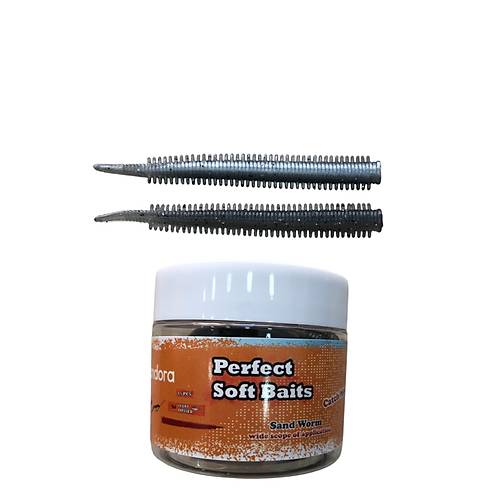 Pandora Kavanoz Perfect Soft Baits Sandworm 7 cm