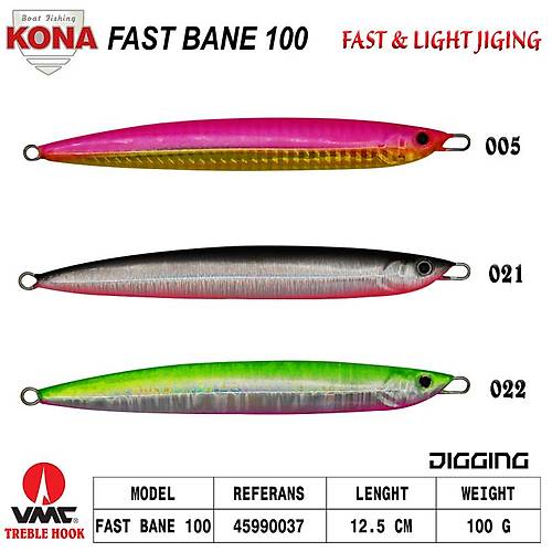 Kona Fast Bane Jig 100 gr