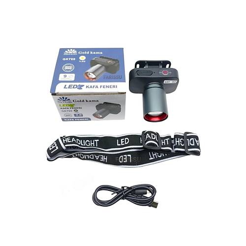 Gold Kama GK703 Led 10 Saat Kafa Feneri