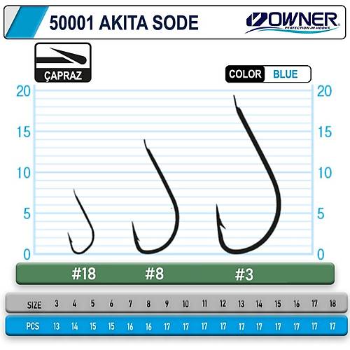 Owner 50001 Akita Sode Blue ��ne