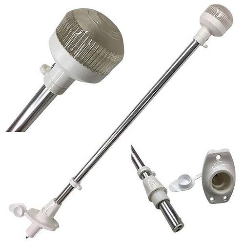 Sealux LED I��kl�, Soketli, Bayrak Dire�i, Seyir Feneri, BEYAZ 60 Cm