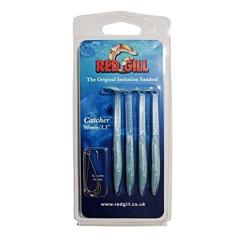 Red Gill Original Catcher 90mm Silikon Yem - Ice Fleck
