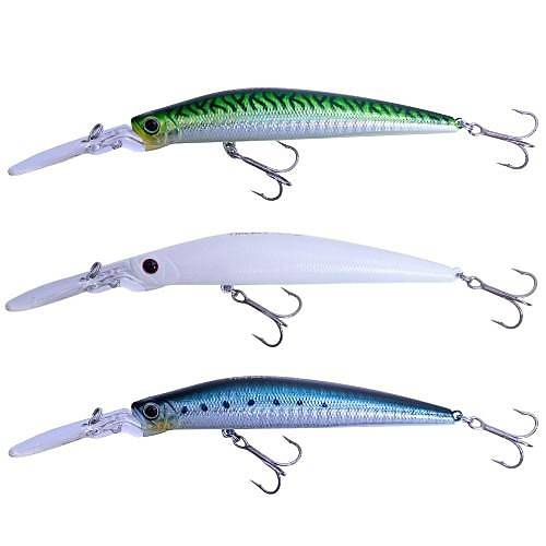 Duo Hacker Slaver Cranking Minnow 105SP SW Suspending  Ivory Pearl