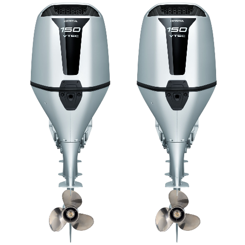 HONDA 150 HP SET EKSTRA UZUN �AFT MAR�LI TR�ML� H�DROL�K D�REKS�YONLU 4 ZANLI DEN�Z MOTORU- BF 150 D XRU + XCRU