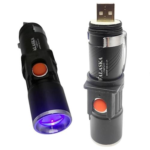 OEM SDR 616 UV El Feneri USB �arjl� Mor I��kl�