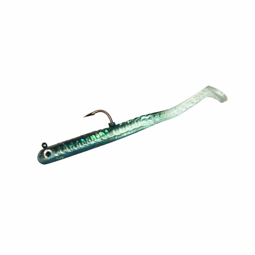 Eddystone Eel 2012 100 Serisi 10 Cm. 8 Gr. 4 Adet Silikon Yem Silver Dark Green