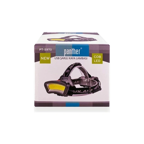 Panther PT-5970 500 L�men LED �arjl� Kafa Lambas�