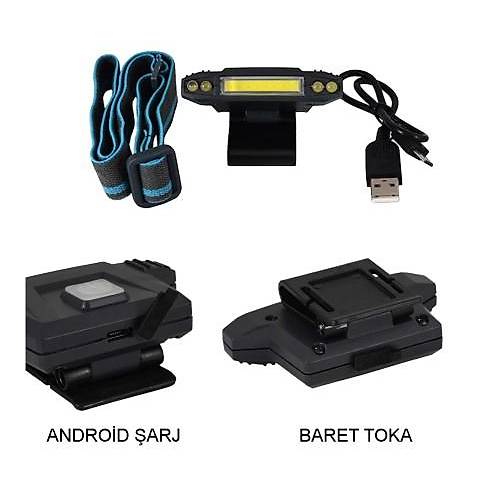 Watton WT-606 �arjl� LED Baret ve �apka Lambas�