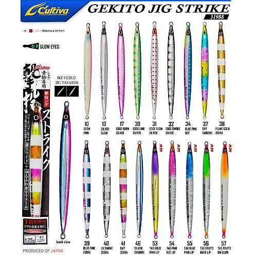 Cultiva 31988 GEKITO JIG STRIKE 18cm 125 gr