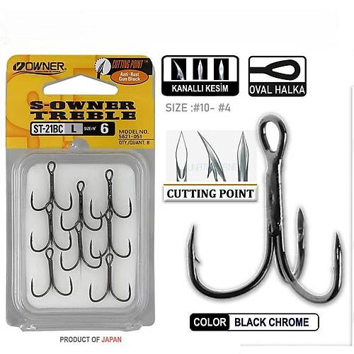 Owner 5621 St-21 Black Chrome  �arpma ��ne