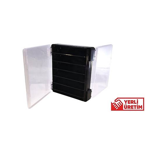 FUJIN Tackle Box 104DS �ift Tarafl� Maket Bal�k Kutusu