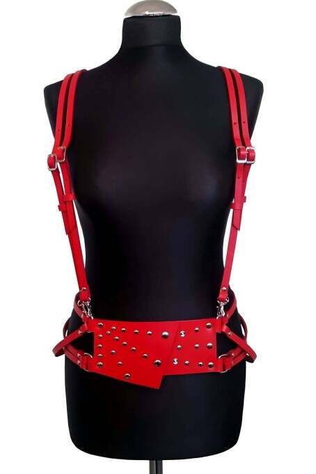 Fantazi Deri Omuzdan Askılı Harness - APFT918